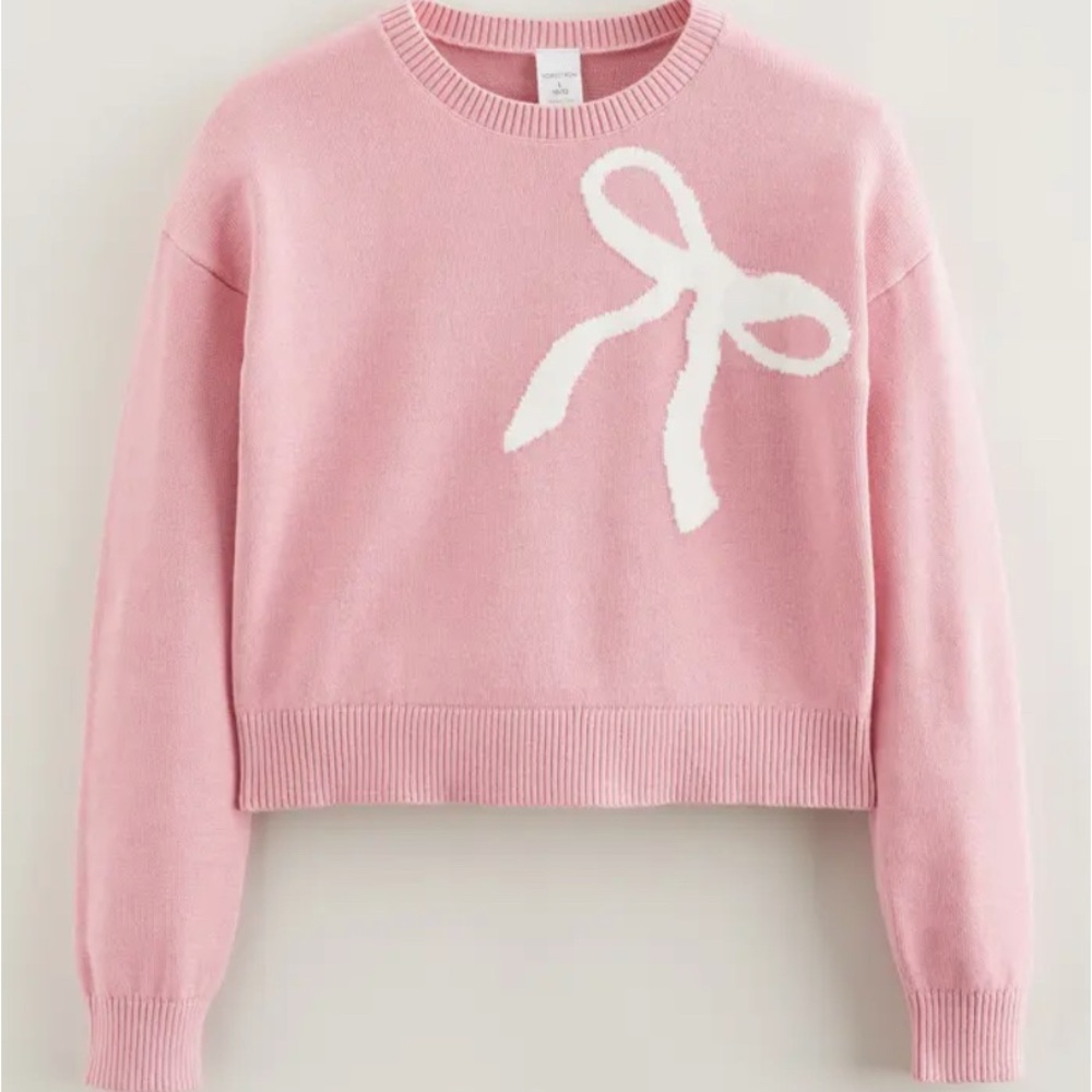 Nordstrom Kids' Intarsia Bow Sweater